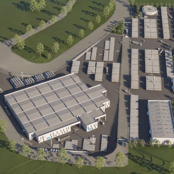 AMIBLU Tarsus CTP Boru Fabrikası Birinci Kısım Projesi