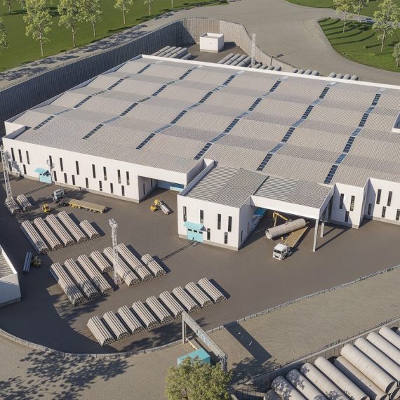 AMIBLU Tarsus CTP Boru Fabrikası Birinci Kısım Projesi